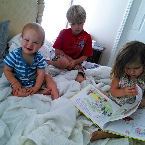 classical preschool at home - reading great books 