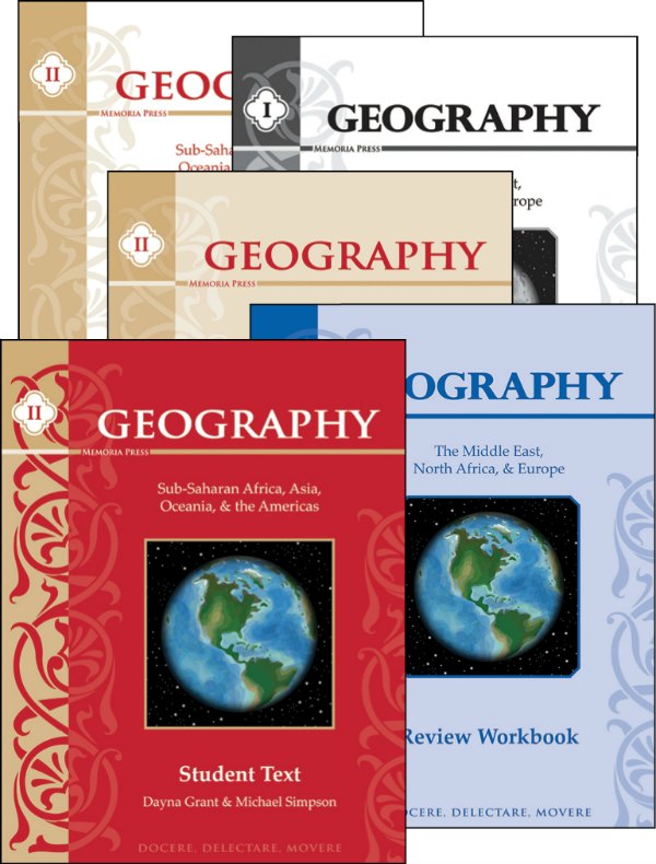 Geography for a classical homeschool curriculum from Memoria Press