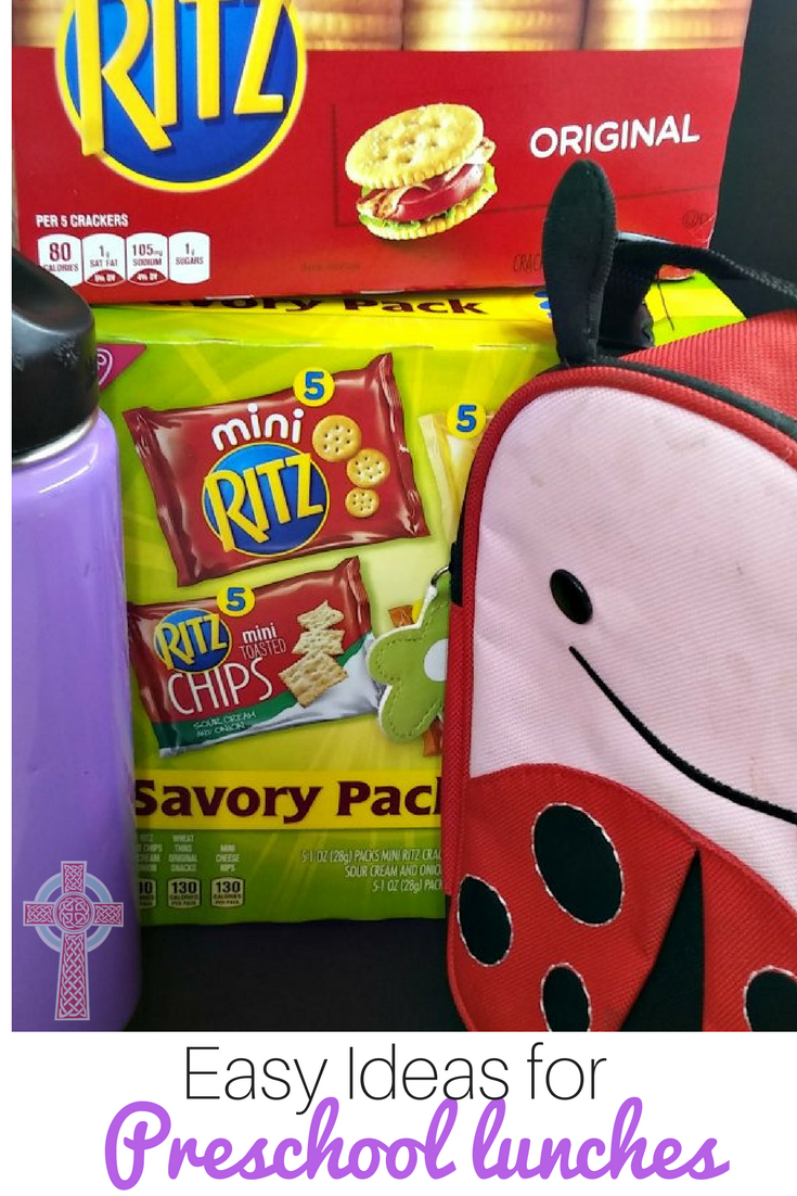 Easy Ideas for Packing Preschool Lunch #PackSNacksTheyLove