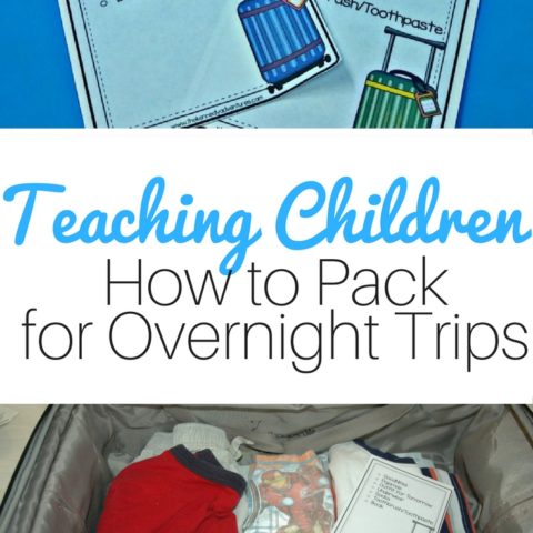 Sending your children on an overnight trip? Don't miss this easy printable checklist to help foster independance in your children. #RestEasySolutions