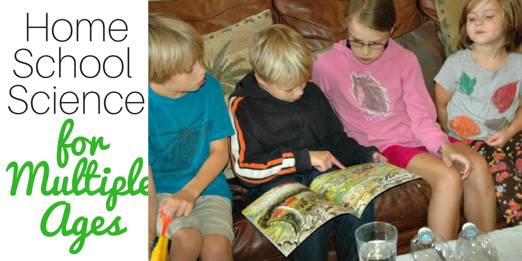 Homeschool science for multiple ages - the perfect solution!