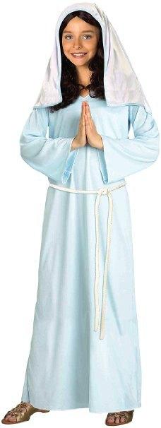 Mary Costume for All Saints Day