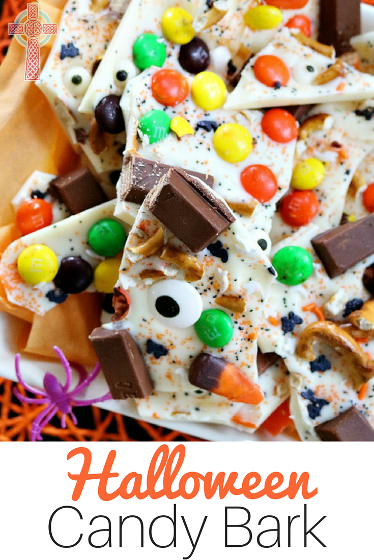 Halloween Candy Bark