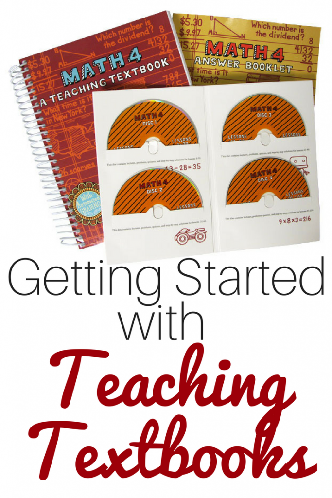 Insider Tips for Getting Started with Teaching Textbooks Homeschool