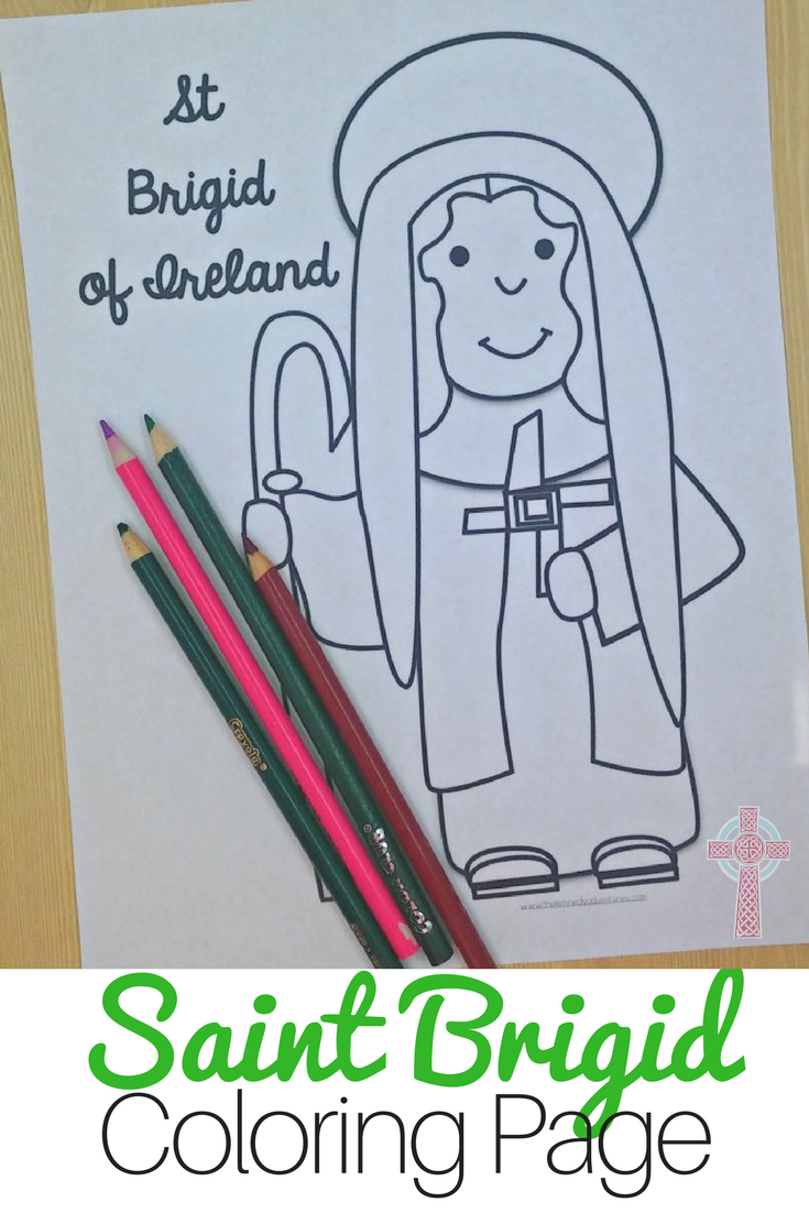 saint brigids cross coloring pages - photo #14