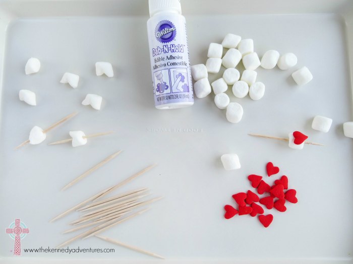 Add a fun twist to Rice Krispie treats with Valentine's Day Treat arrows!