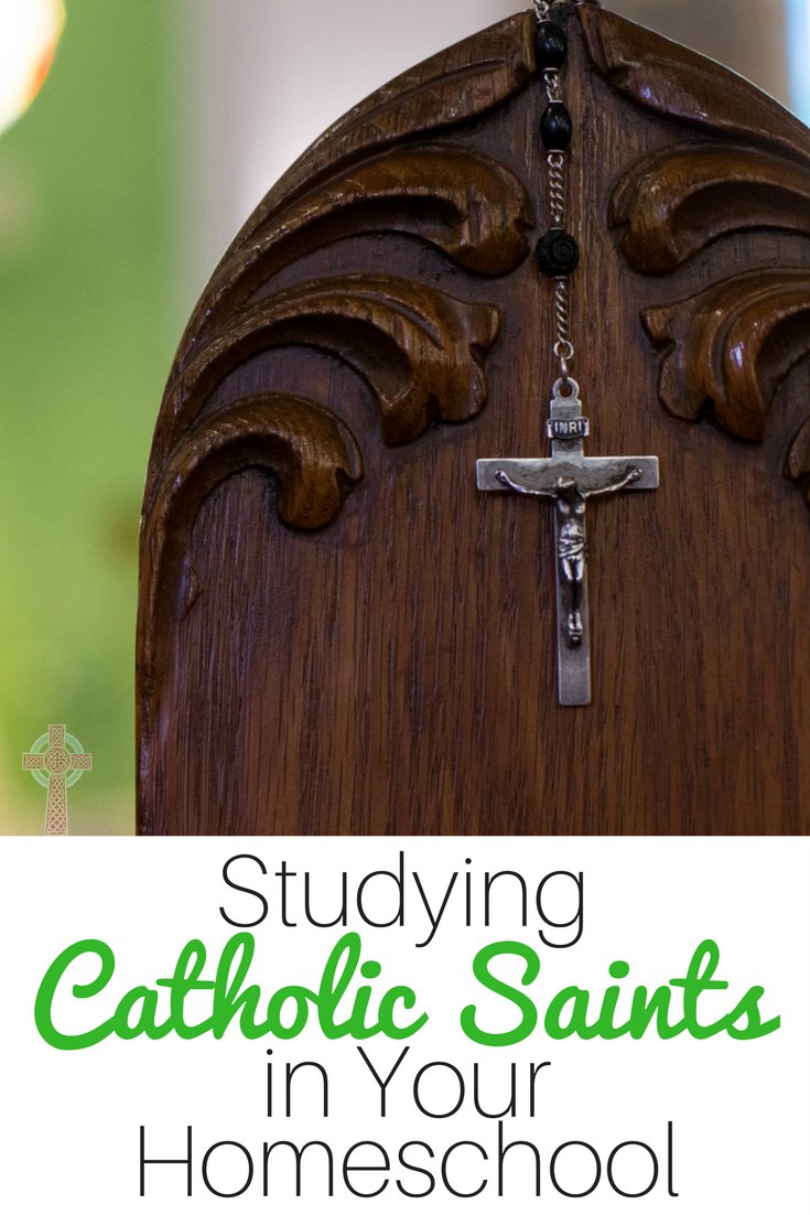 Need ideas for studying Catholic saints in your homeschool or religious education classroom? Don't miss these ideas --- from books and movies, to recipes, crafts, activities and more.