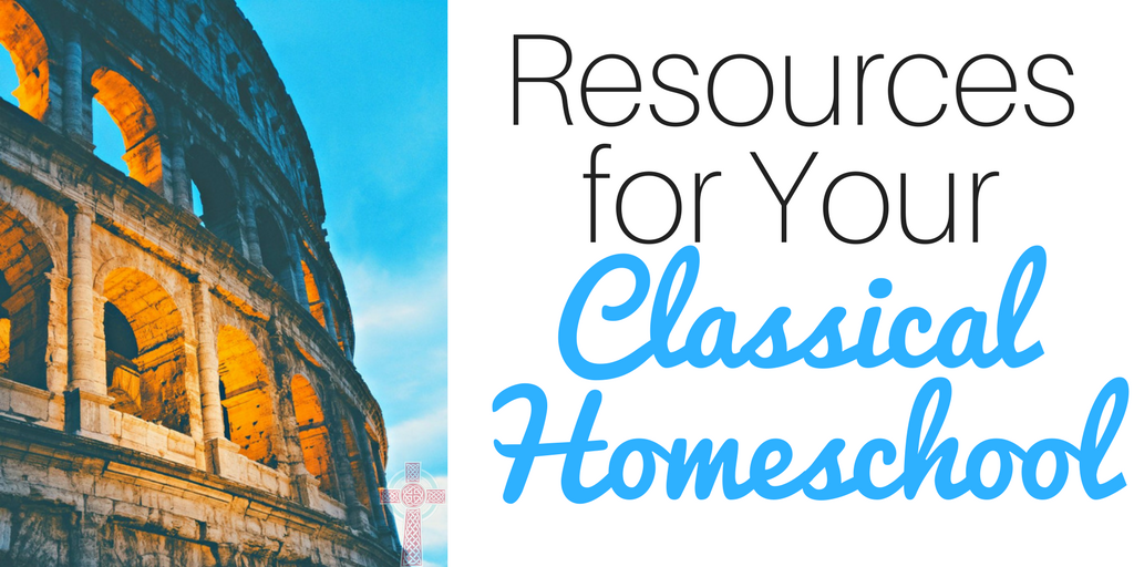 Considering homeschooling? Don't miss these classical homeschool resources -- perfect for big families.