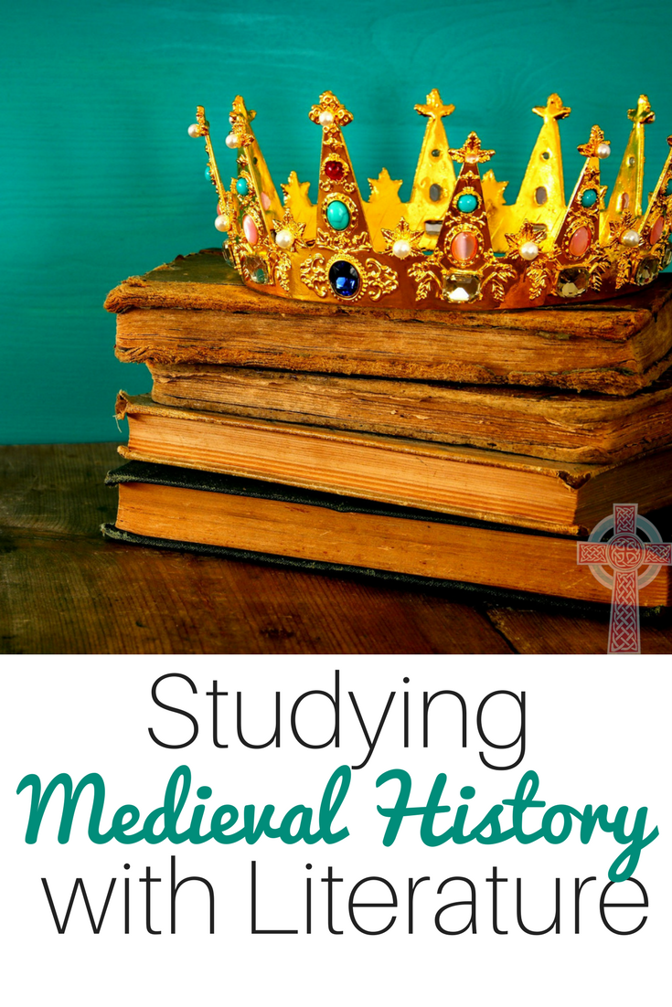 Explore medieval history in your homeschool by using amazing literature. Teaching history doesn't have to be dull!