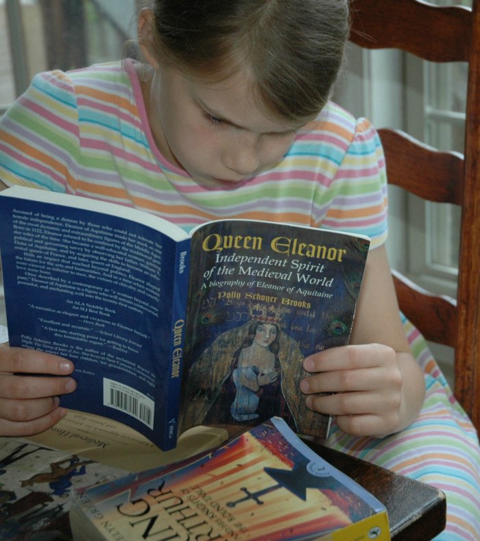 Don't stress about teaching medieval history to your children. My kids devour history through literature,.