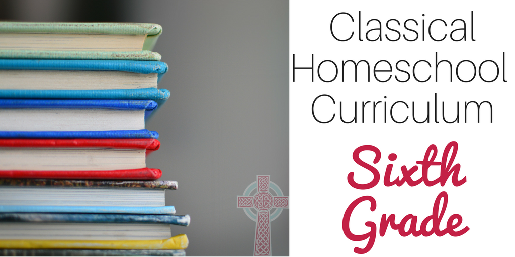 Looking for a classical Christian homeschool curriculum? We're heading into sixth grade -- come and take a look at our middle school choices. 