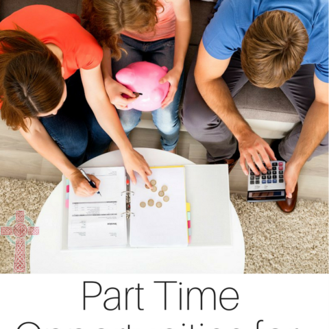 Homeschool Moms, do you need to make money part time to supplement your budget? Don't miss these ideas.