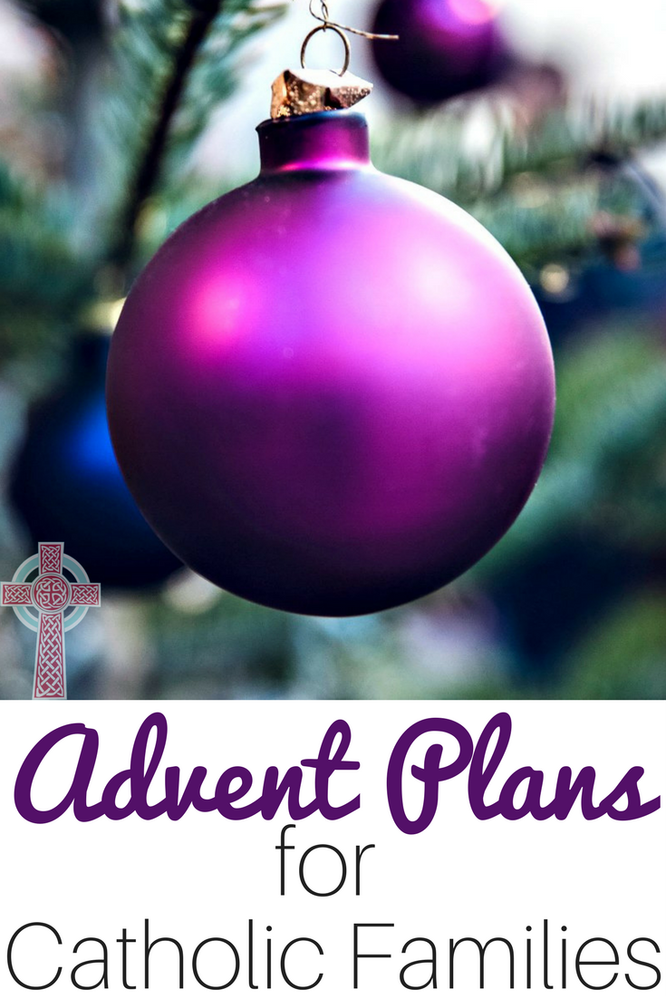 Connect with your family with these beautiful Advent Plans! Perfect for living your Catholic faith at home. 