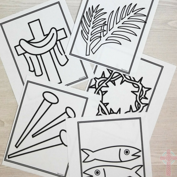 Lent Coloring Pages for Catholic Kids