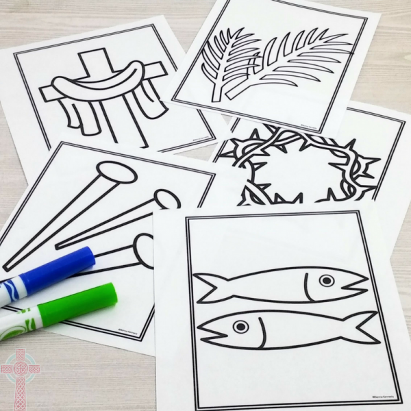 Lent Coloring Pages for Catholic Kids