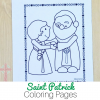 Saint Patrick Coloring Pages