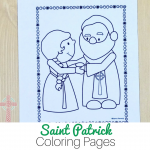 Saint Patrick Coloring Pages for Catholic Kids