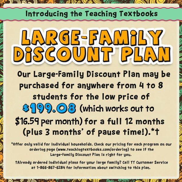 Looking for a Teaching Textbooks discount? We've got you covered. 