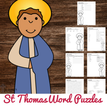 St Thomas the Apostle Word Puzzle