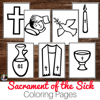Sacrament of the Sick Coloring Pages