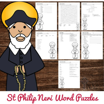 St Philip Neri Word Puzzles