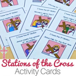 Stations of the Cross Activity Cards - The Kennedy Adventures!