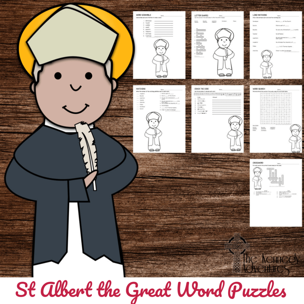 Catholic Saints Printables The Kennedy Adventures Catholic Saints Printables The Kennedy Adventures