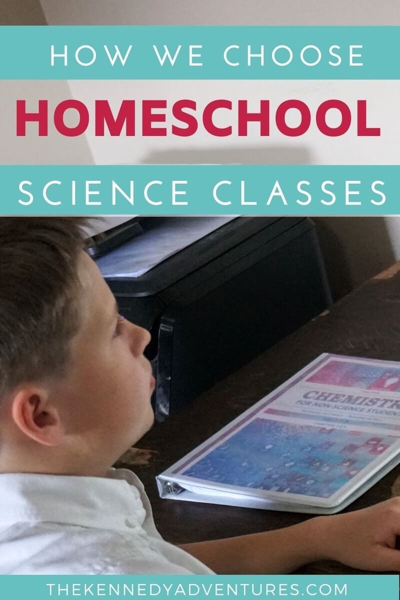 Choosing an Online Science class for high school