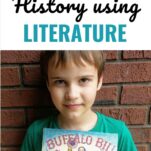 how we teach american history in our homeschool with literature