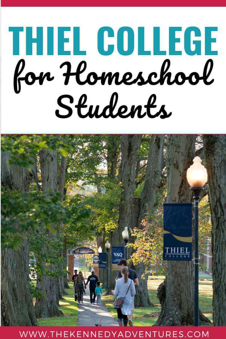 Thiel College for homeschooling families