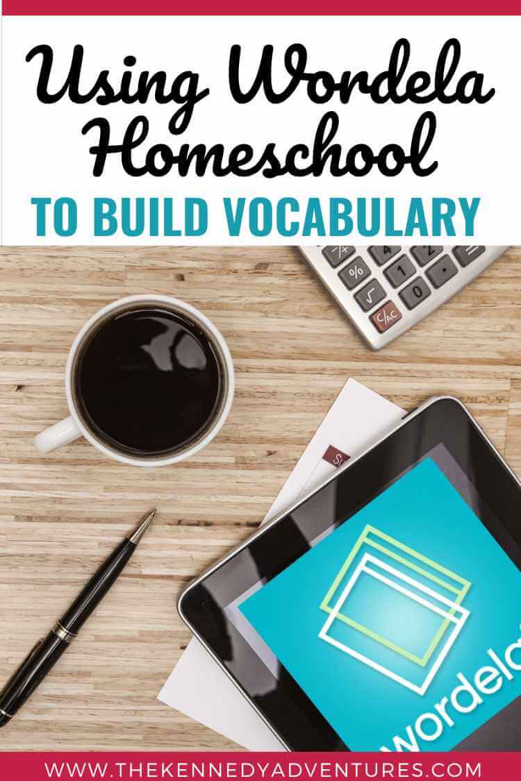 Using  the Wordela homeschool  vocabulary builder program